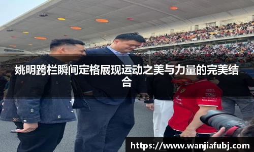 姚明跨栏瞬间定格展现运动之美与力量的完美结合
